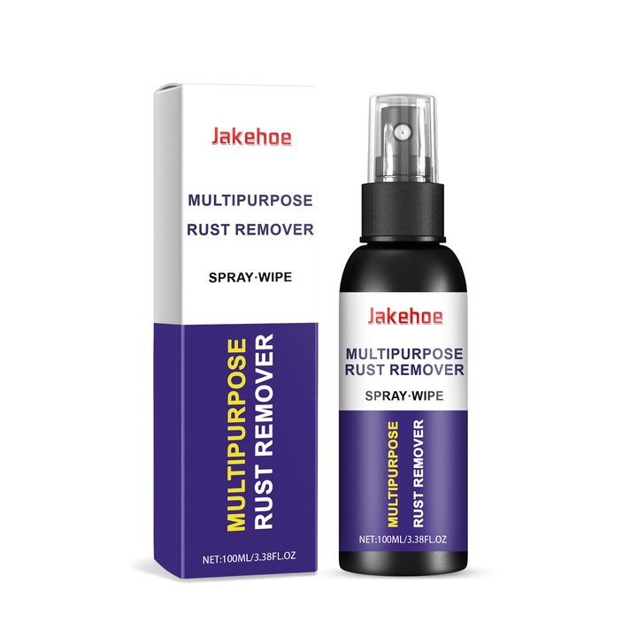 Spray anti-rugina multifunctional Jakehoe, indepartator de pete metalice, set 2 bucati