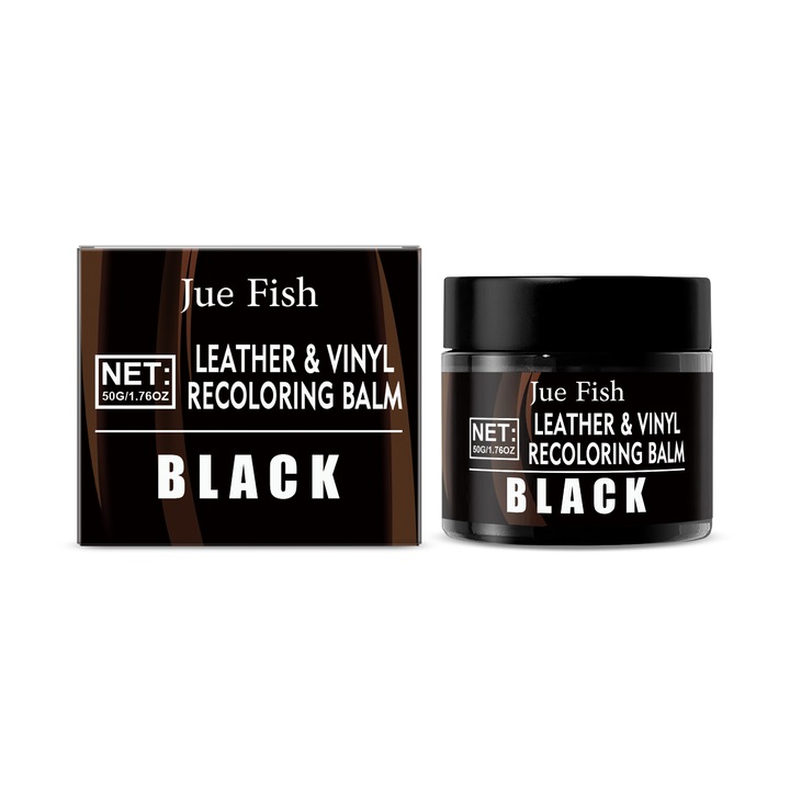 Set 2 creme de lustruire a pielii Jue-Fish, pentru decontaminare, pentru jachete de piele si canapele, crema de lustruire a pielii restaurate