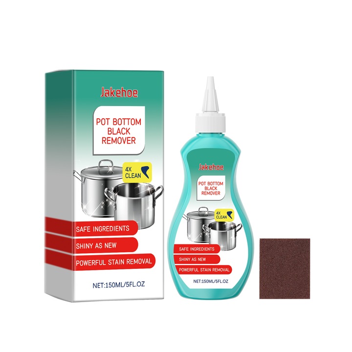Tisztítóoldat az edény aljához, multifunkciós, 500ml, nincs erős szaga, hatékony, Jakehoe