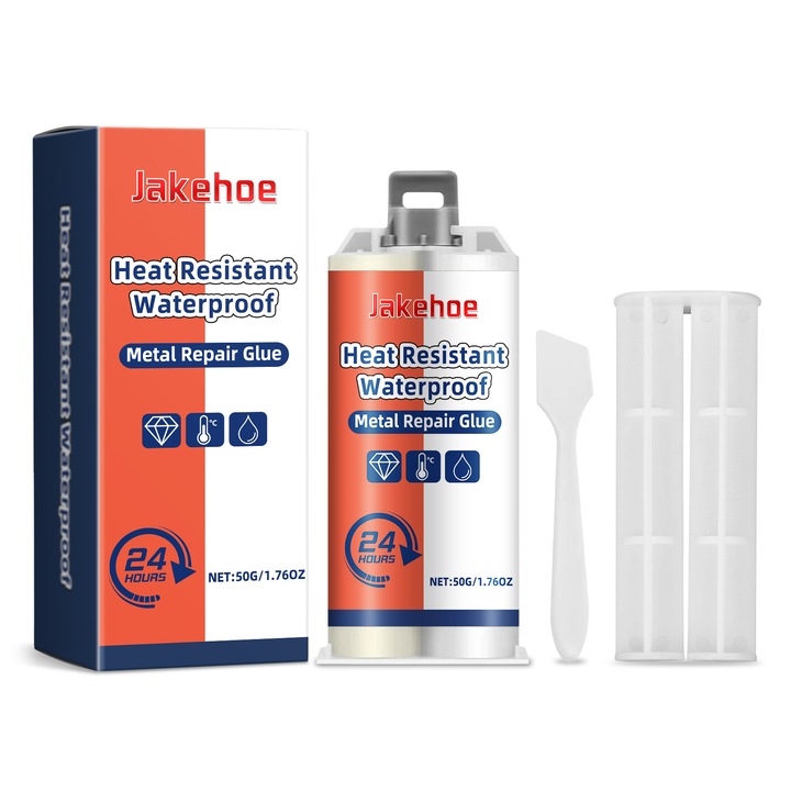 Adeziune metalica pentru reparare, Jakehoe, rezistenta la conditii extreme, 50ml