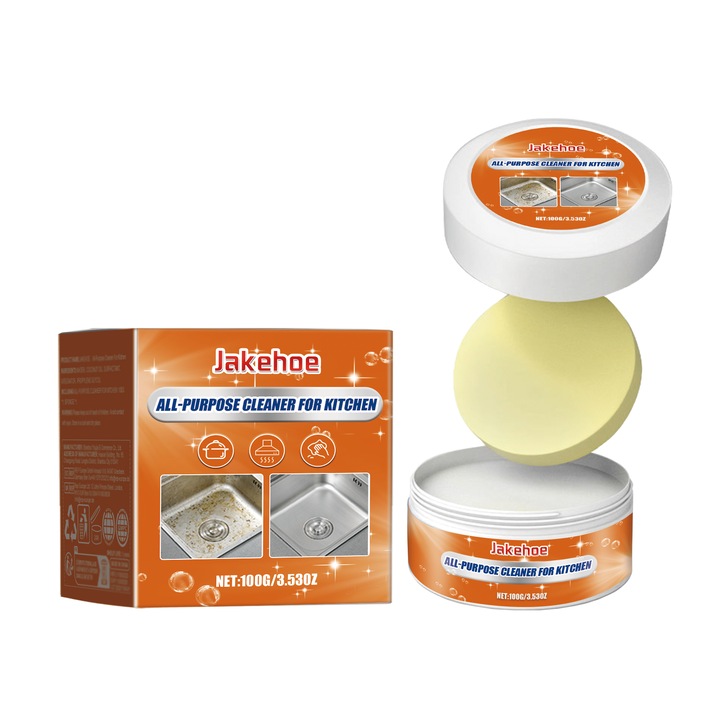 Crema de curatare multifunctionala pentru bucatarie, Jakehoe, efect anti-rugina, 300g