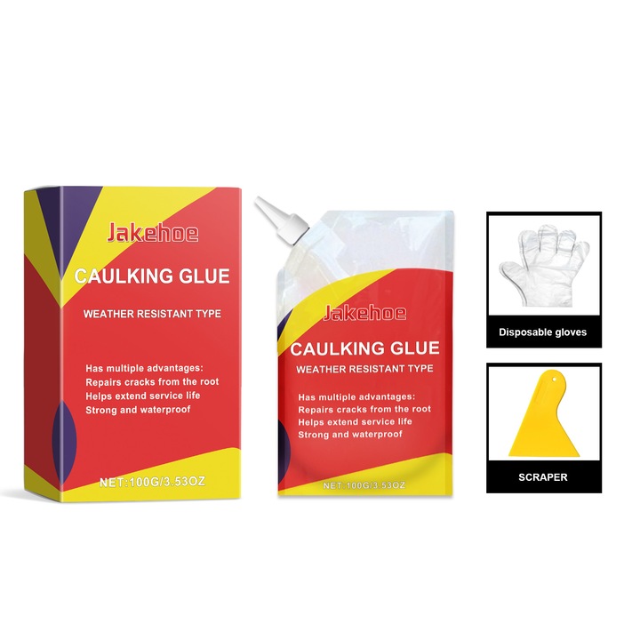 Etansant reparare impermeabil, set 3 buc, transparent, 300ml