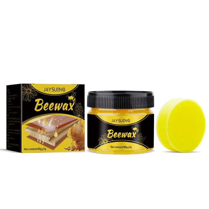 Set solutie curatat mobila, ceara de albine, ulei de eucalipt, 250ml