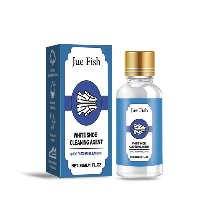 Detergent pentru incaltaminte alba, curatare si decontaminare, 250ml