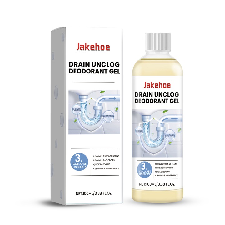 Gel de desfundat tevi, 2 bucati, pentru bucatarie si baie, multicolor