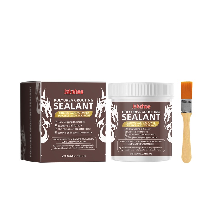 Водоустойчив уплътнител Jakehoe, Sealant, Домашен ремонт, Фугираща смес, Теч, 2 бр.
