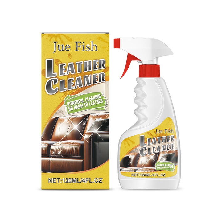 Solutie de curatare a pielii Jue-Fish, pentru canapele, set 2 bucati