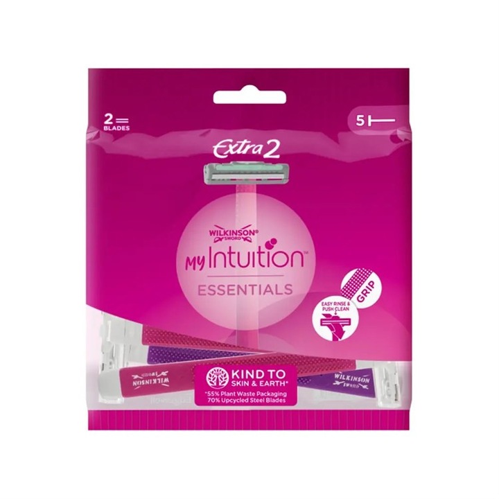 Razor Wilkinson Extra2 pentru femei My Intuition Essentials 5 buc