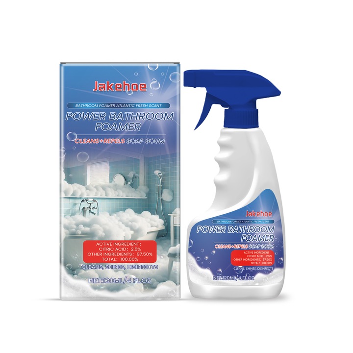 Spray spuma pentru baie, curatare suprafete, indepartare pete apa, 500ml