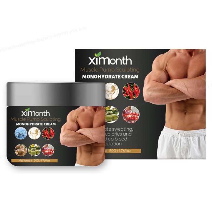 Ximonth izomformáló krém, 3 darabos készlet, argininnel és borskivonattal, 200ml