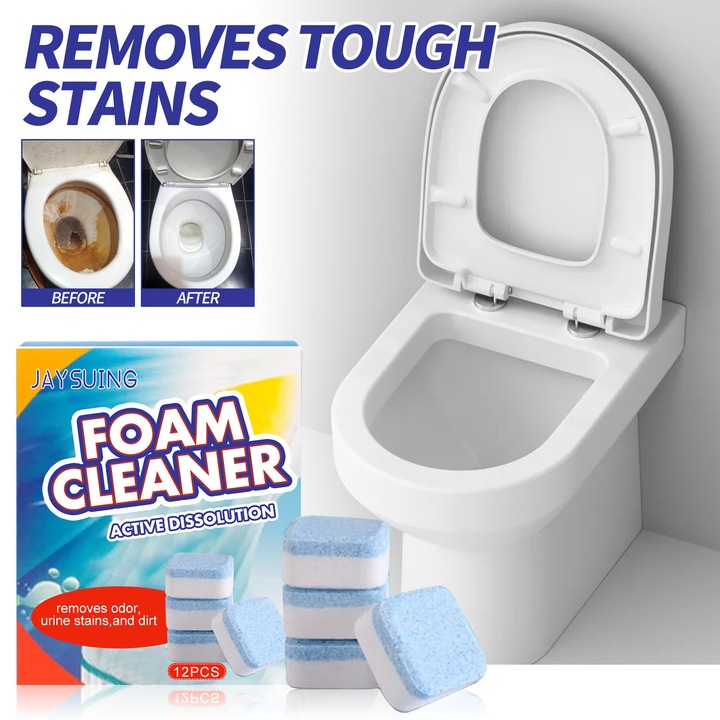Detergent pentru toaleta, curatare pete, eliminare mirosuri, JAYSUING