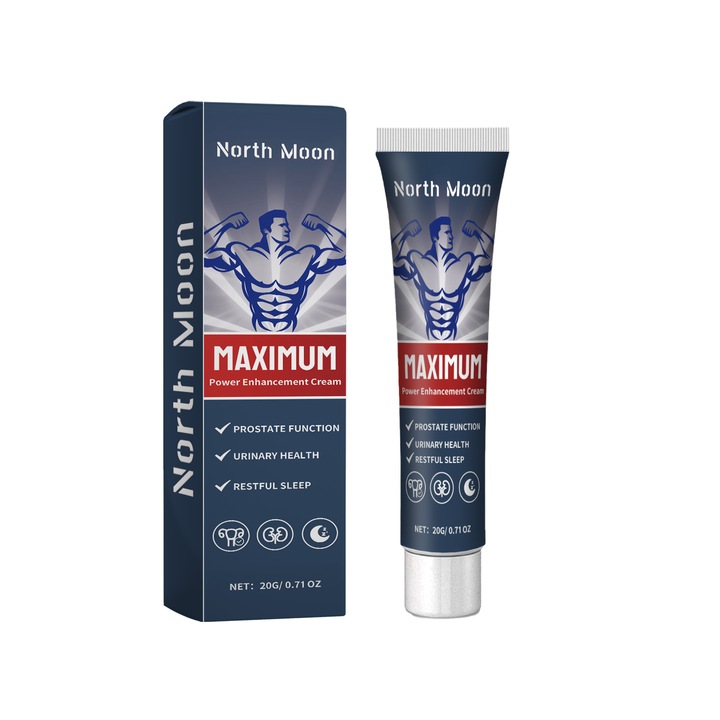 Lotiune de masaj pentru tonifierea corpului, North Moon, imbunatateste functia urinara, creste fertilitatea, 20g