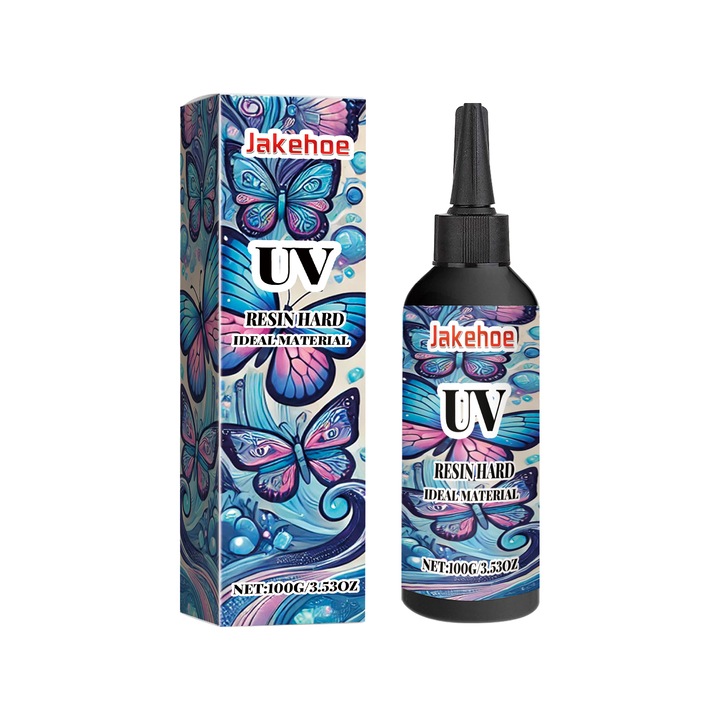 Adeziv din rasina creativ Jakehoe, transparent, uscare rapida, 100ml