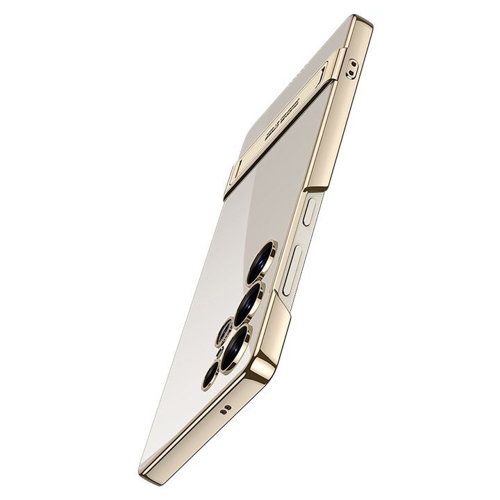 Husa telefon, compatibil cu Samsung Galaxy S25 Ultra, GKK, auriu