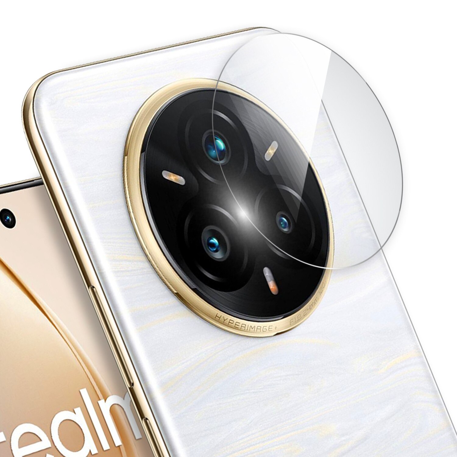 Sticla securizata pentru camera Realme 14 Pro 5G, ERBORD, transparenta, 9H, set instalare