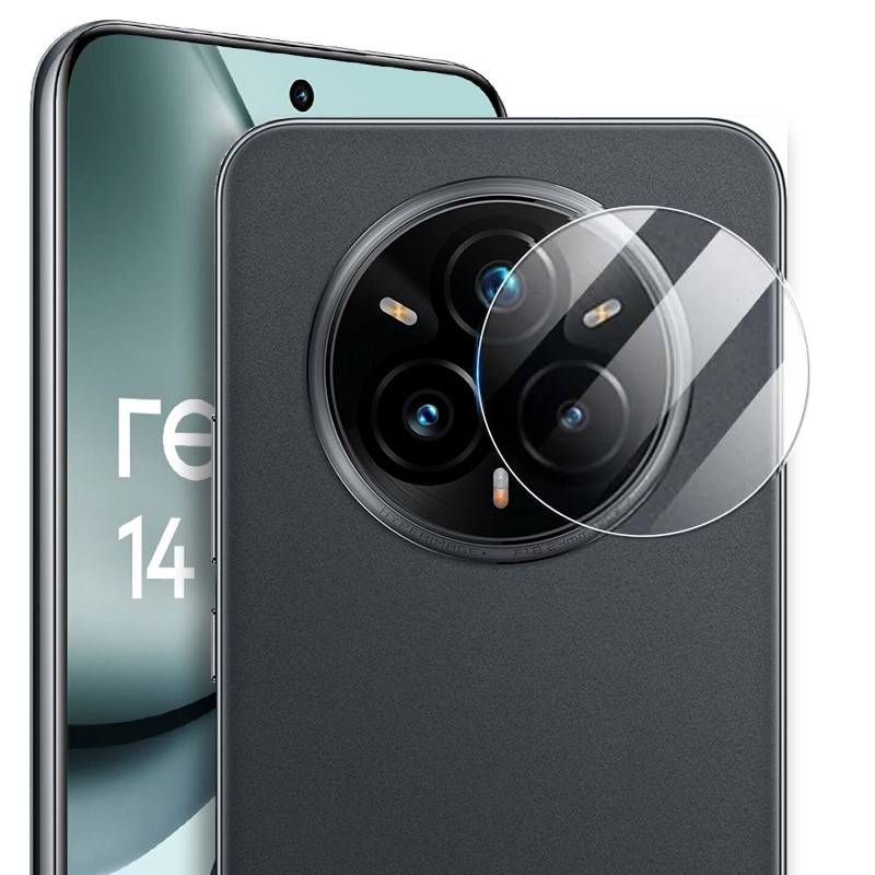 Sticla securizata pentru camera Realme 14 Pro 5G, ERBORD, transparenta, 9H, set instalare