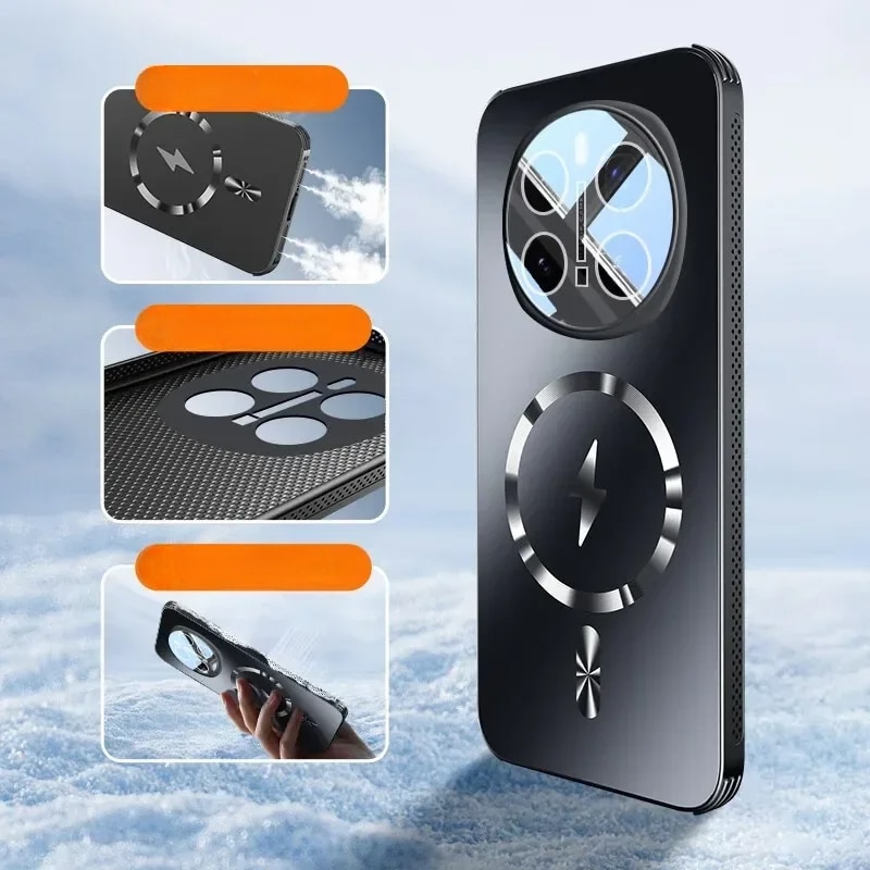 Husa pentru Honor Magic 7 Pro, MagSafe, neagra