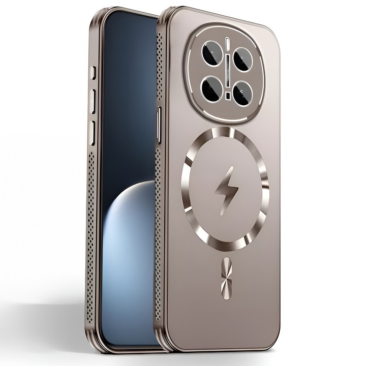 Husa telefon, XGSM, Compatibil cu Honor Magic 7 Pro, Plastic, MagSafe, Gri