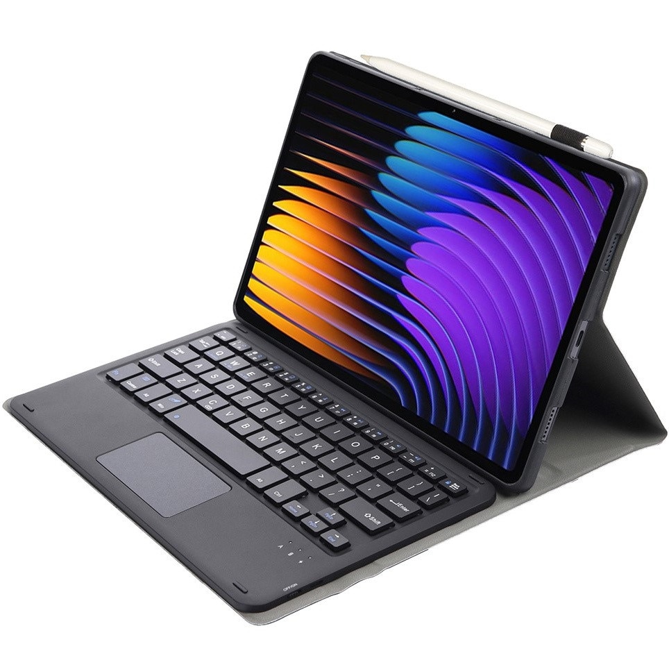 Husa cu tastatura pentru tableta, XGSM, 2 in 1, negru, pentru Xiaomi Pad 7 / Xiaomi Pad 7 Pro