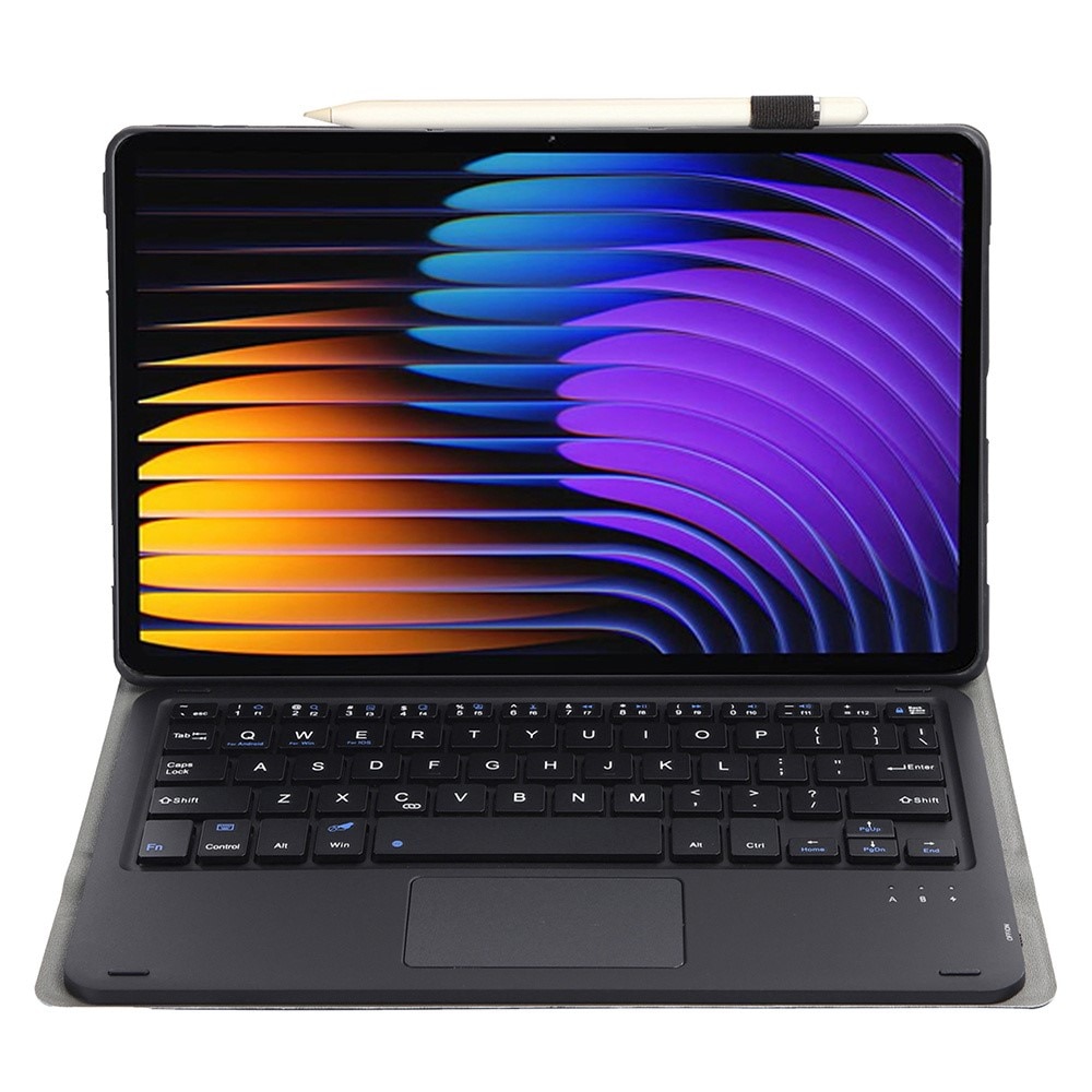 Husa cu tastatura pentru tableta, XGSM, 2 in 1, negru, pentru Xiaomi Pad 7 / Xiaomi Pad 7 Pro