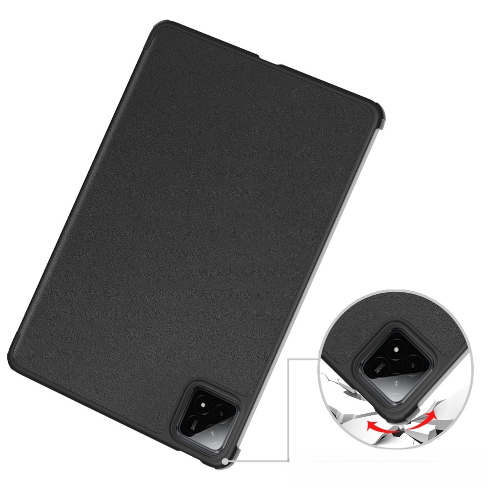 Husa tableta XGSM pentru Xiaomi Pad 7 / Xiaomi Pad 7 Pro, set, neagra, functie stand
