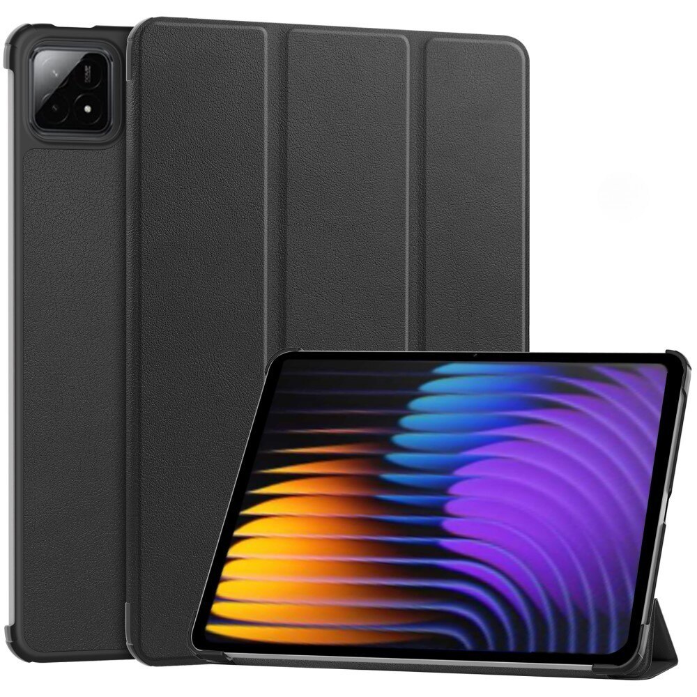 Husa tableta XGSM pentru Xiaomi Pad 7 / Xiaomi Pad 7 Pro, set, neagra, functie stand