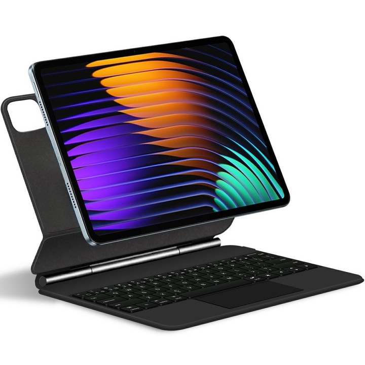 Etui cu tastatura XGSM pentru Xiaomi Pad 7 / 7 Pro, XGSM, 2 in 1, negru