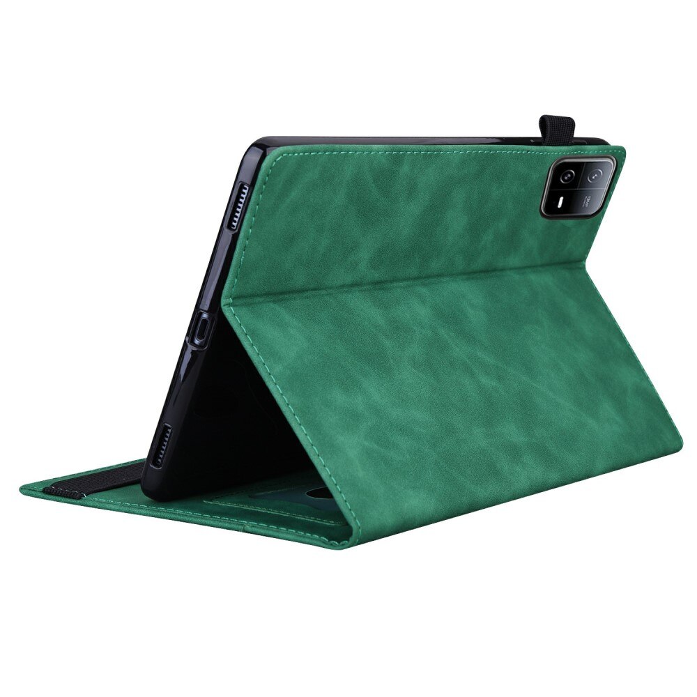Husa pentru Xiaomi Pad 7 / Xiaomi Pad 7 Pro, Clasica, cu spatiu pentru un stylus, verde
