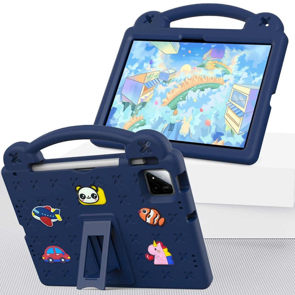 Husa pentru tableta, XGSM, Xiaomi Pad 7 / Xiaomi Pad 7 Pro, modele dragute, cu suport, granat, EVA