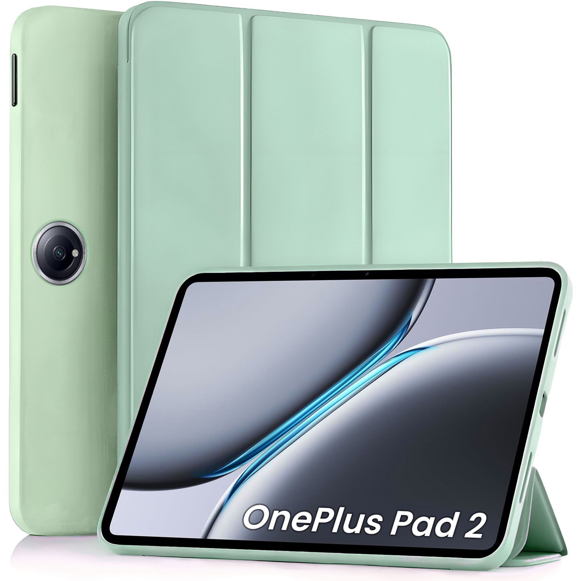 Husa pentru OnePlus Pad 2, Smartcase, verde