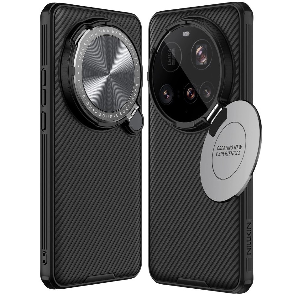 Husa telefon, Nillkin, Compatibil cu Xiaomi 15 Ultra, CamShield Prop, TPU, MagSafe, Negru