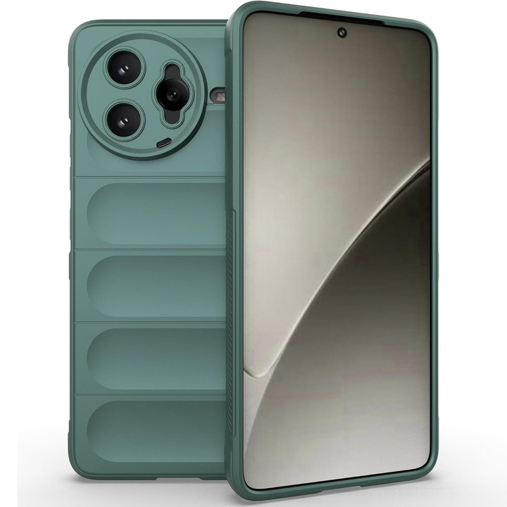 Husa telefon pentru Xiaomi Poco F7 Ultra, XGSM, TPU, verde