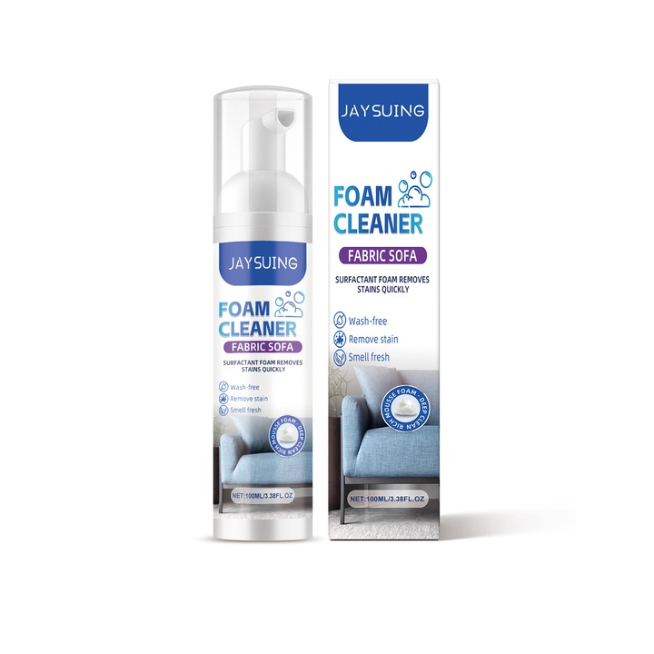 Detergent spumant pentru canapele din tesatura, Jaysuing, curatare pete, 100ml