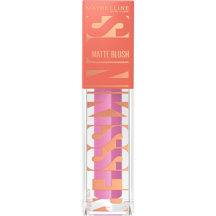 Руж Maybelline Sunkisser Hazy Matte, розов, 4.7 мл, естествен ефект, веган