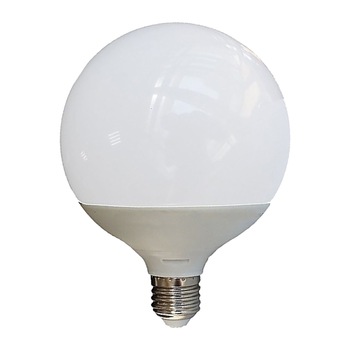 Bec LED Forma Glob, E27, 15W, 1200 lm, 6000K Bec LED Forma Glob, E27, 15W, 1200 lm, 6000K