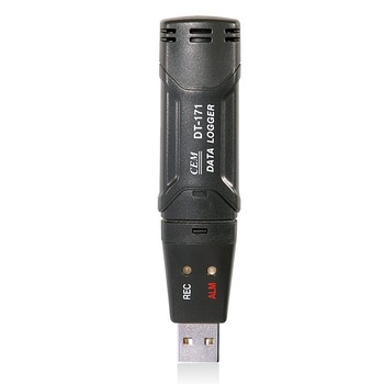 Termohigrometru cu memorie de date si transfer USB DT-171 Termohigrometru cu memorie de date si transfer USB DT-171