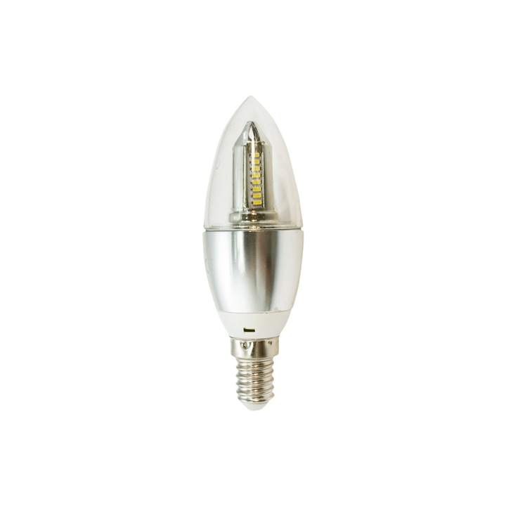 Bec LED Forma Maslina, E14, 4W, 280 lm, 3000K
