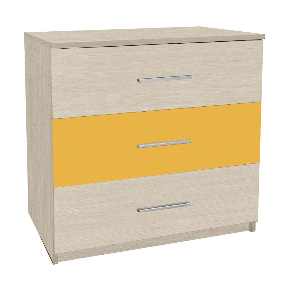 Comoda cu 3 sertare, Ferrara/Sunshine