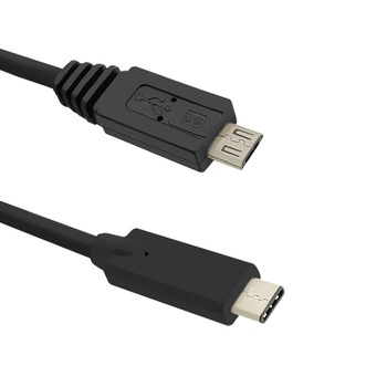 Cablu USB 3.1 type C / MicroUSB 2.0 AM | 1,2m Cablu USB 3.1 type C / MicroUSB 2.0 AM | 1,2m