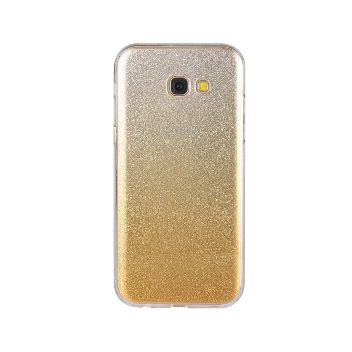 Husa din silicon A3 (2017) cu sclipici - Aurie