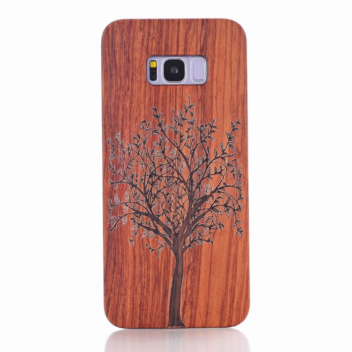 Husa de lemn Rosewood Samsung S8 Plus - Tree