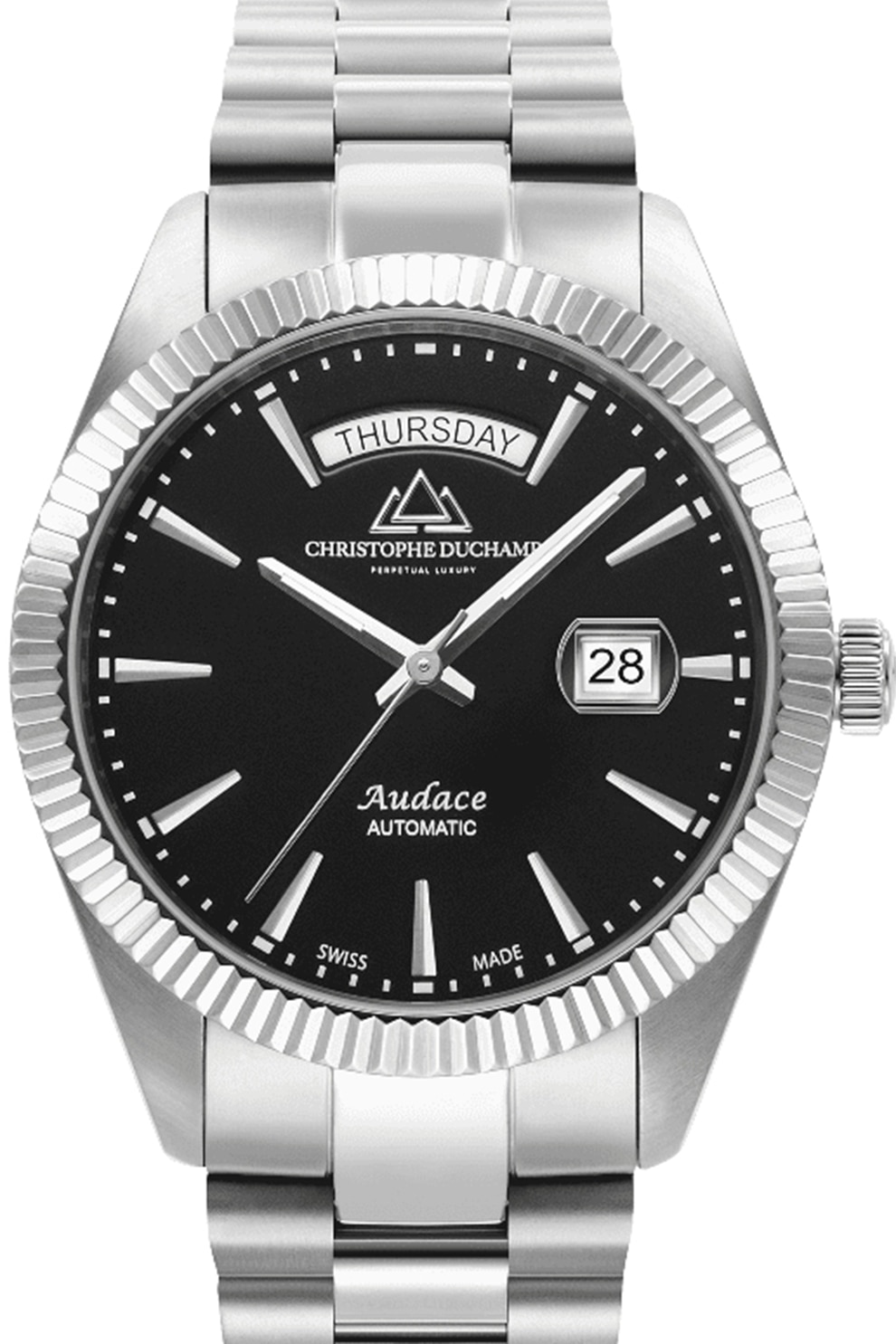 Christophe Duchamp, Ceas automatic, Argintiu