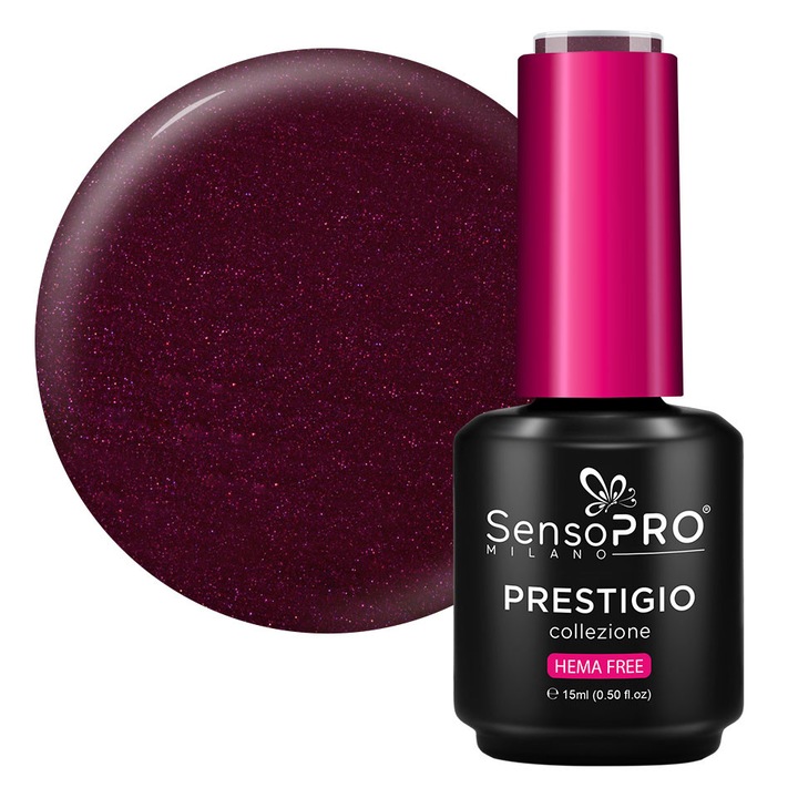 Oja Semipermanenta PRESTIGIO SensoPRO Milano - Porto Wine 15ml