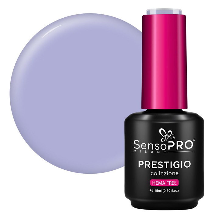 Oja Semipermanenta PRESTIGIO SensoPRO Milano - Dreamy Lilac 15ml