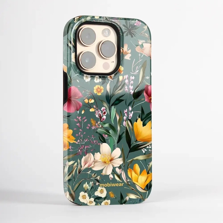 Carcasa rezistenta Mobiwear Elite Pro pentru Google Pixel 9 Pro XL, protectie impotriva socurilor si zgarieturilor, verde, set 1 husa