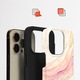 Mobiwear Elite Pro strapabíró tok, Samsung Galaxy A17 / A17 5G kompatibilis, rózsaszín és arany
