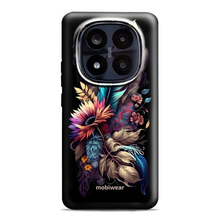 Husa telefon Mobiwear Elite Pro, rezistenta la socuri si zgarieturi, multicolor, pentru Xiaomi Redmi Note 14 Pro Plus 5G, set 1 husa