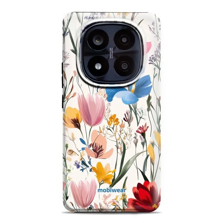 Husa telefon Mobiwear Elite Pro, rezistenta la socuri si zgarieturi, multicolor, pentru Xiaomi Redmi Note 14 Pro Plus 5G, set 1 buc.