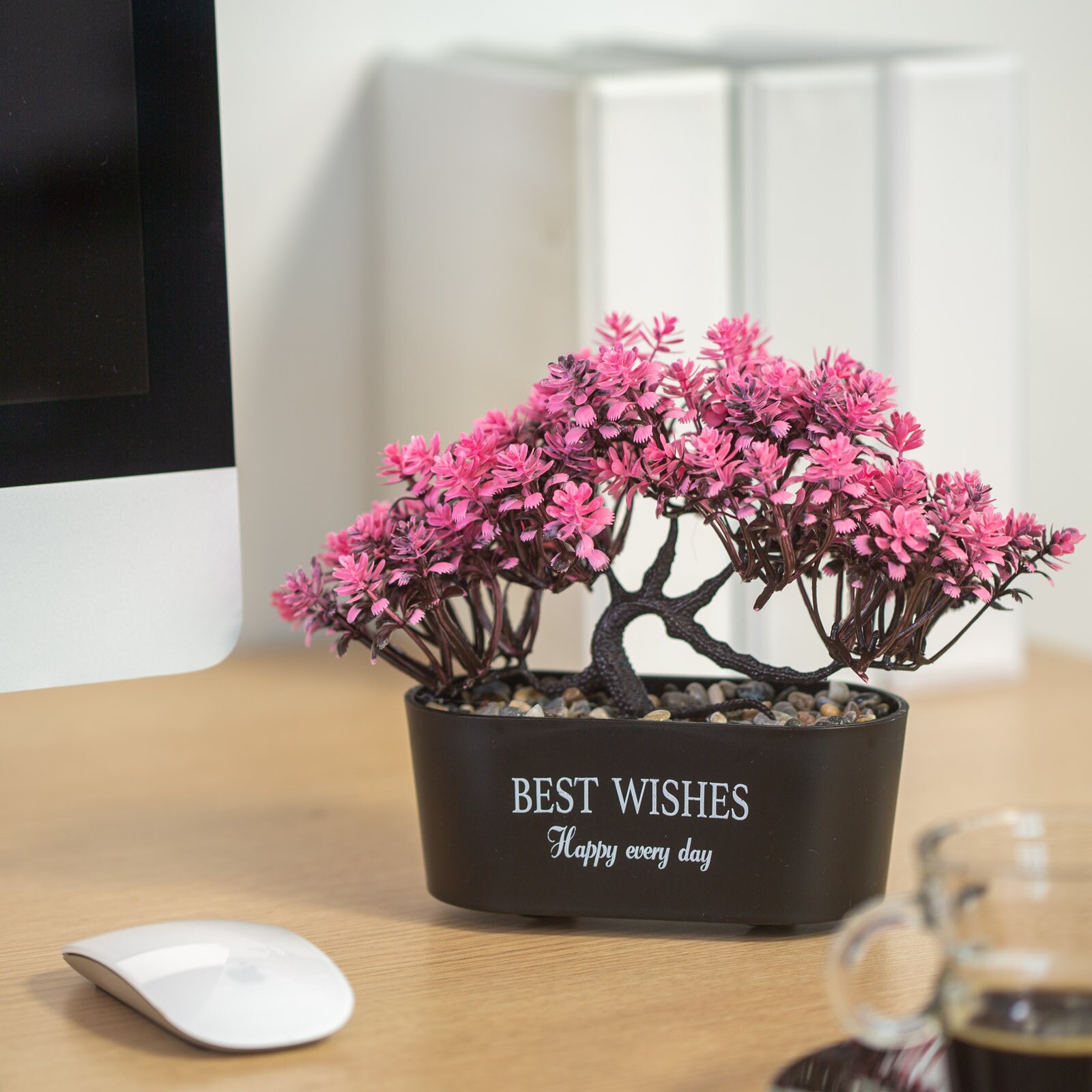 Decor Plante Artificiale Bonsai 19 X 13 Cm 4 Tipuri Click Produs Util  Compatibil Aplicabil Montaj Rapid - eMAG.ro