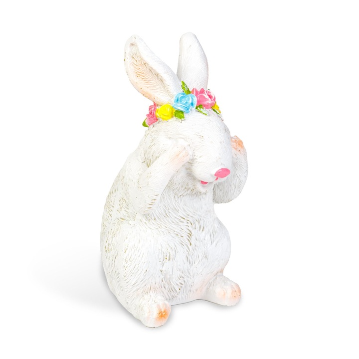 Húsvéti dekoráció - nyuszi - 2 féle - 7,5 x 7,2 x 14,5 cm